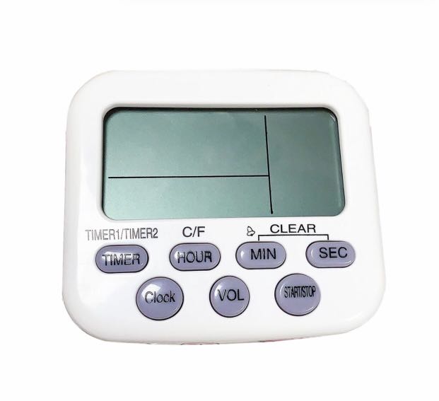 BNIB STUDY TIMER student electronic stopwatch alarm clock kitchen timer