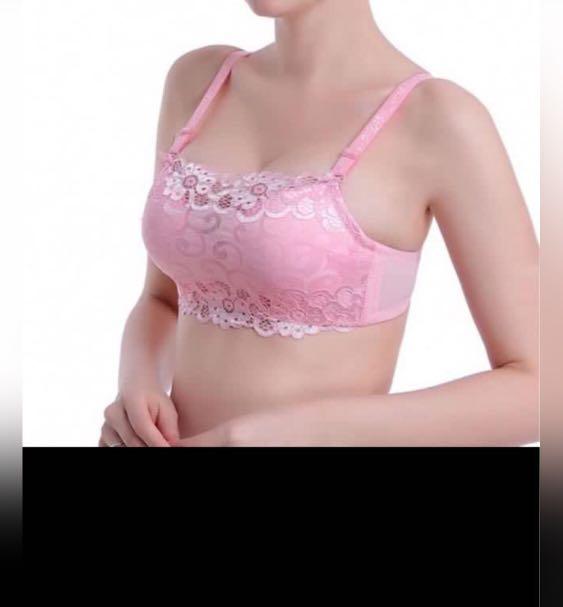 Bra size 38/85( pink and skin, Women's Fashion, New Undergarments &  Loungewear on Carousell
