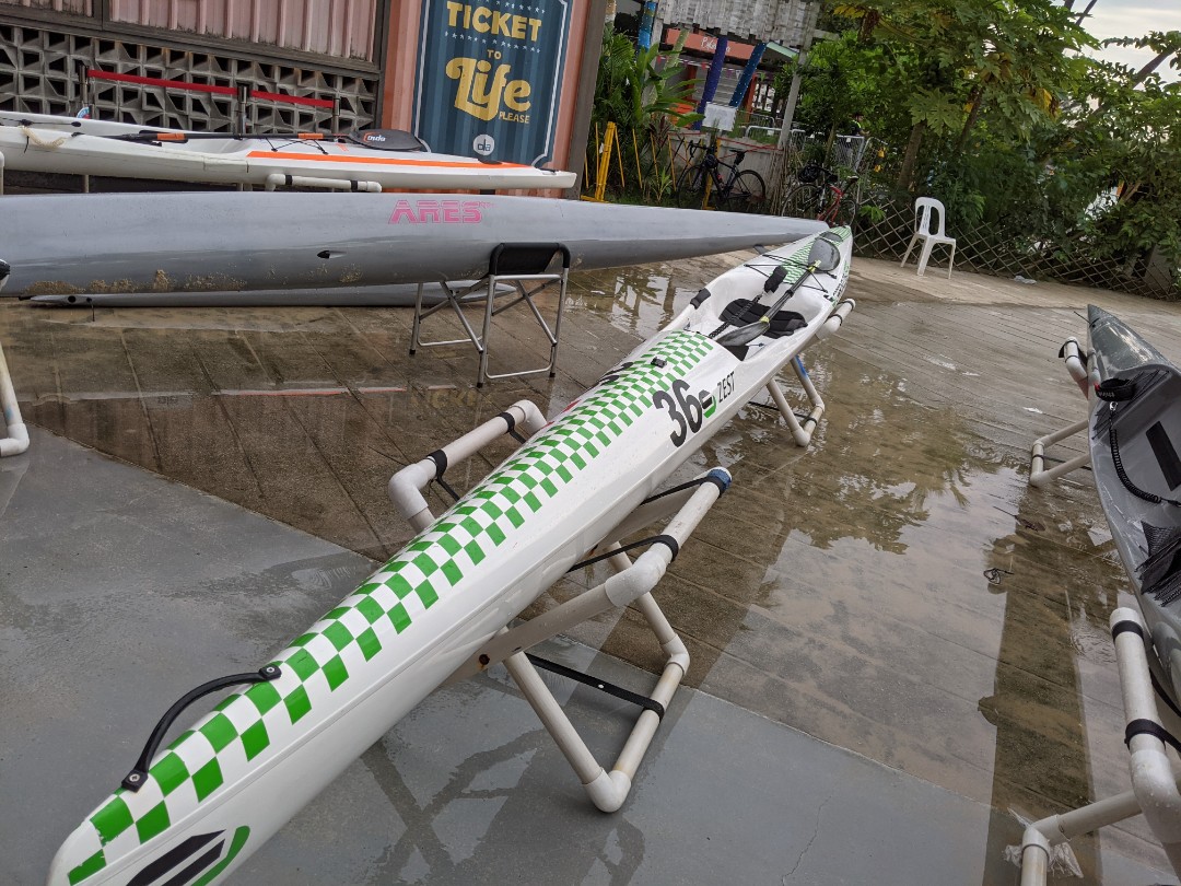 Carbonology Zest Kayak Surfski, Sports Equipment, Sports & Games, Water