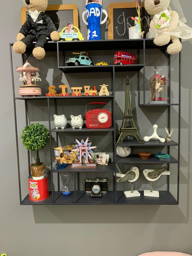 CB2 Alcove Wall Shelf (raw look), Furniture, Shelves & Drawers on Carousell