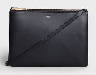 Celine trio shop bag large black