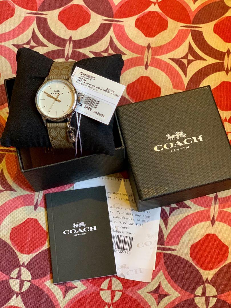 Coach watch new york store