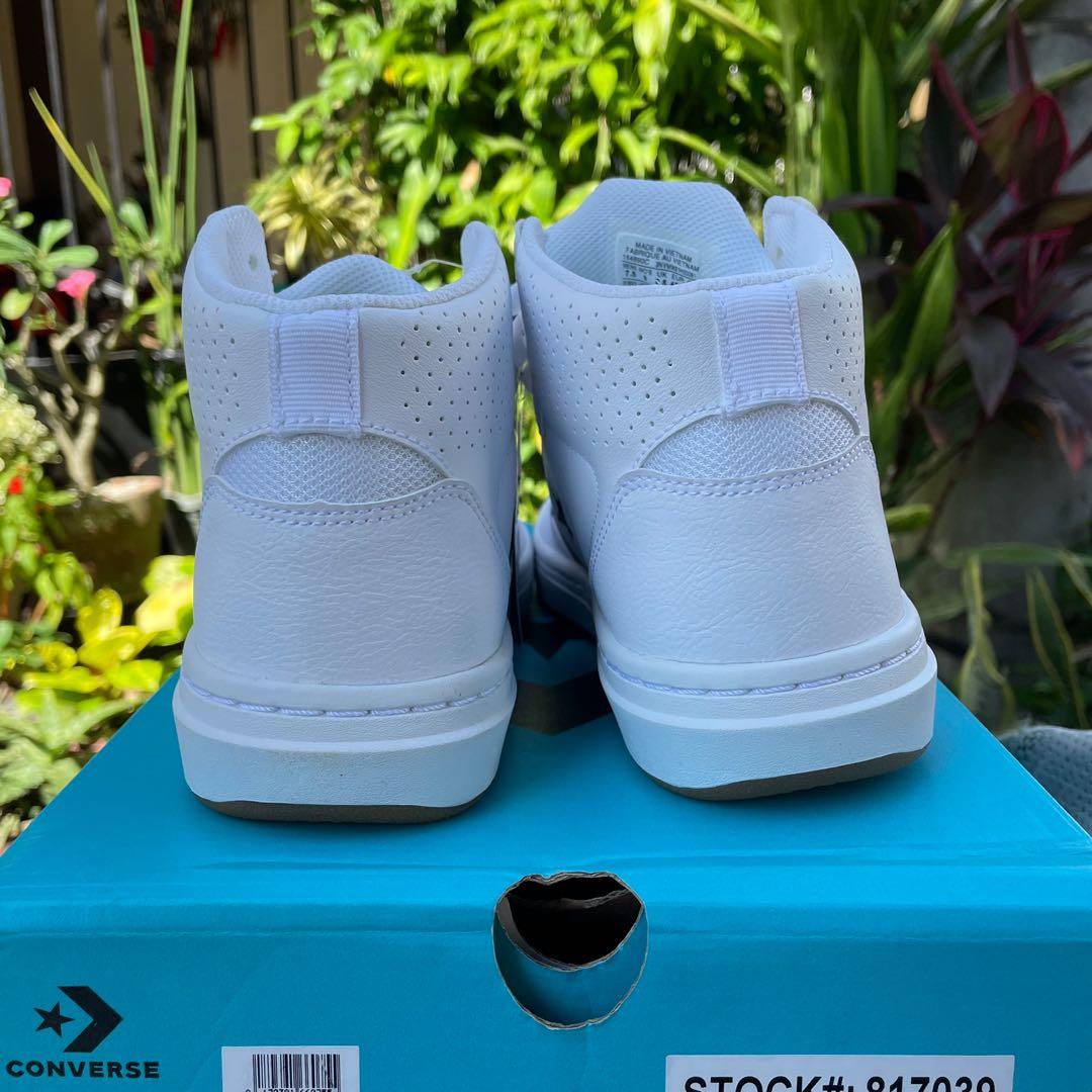 Converse Rival Mid White Black
