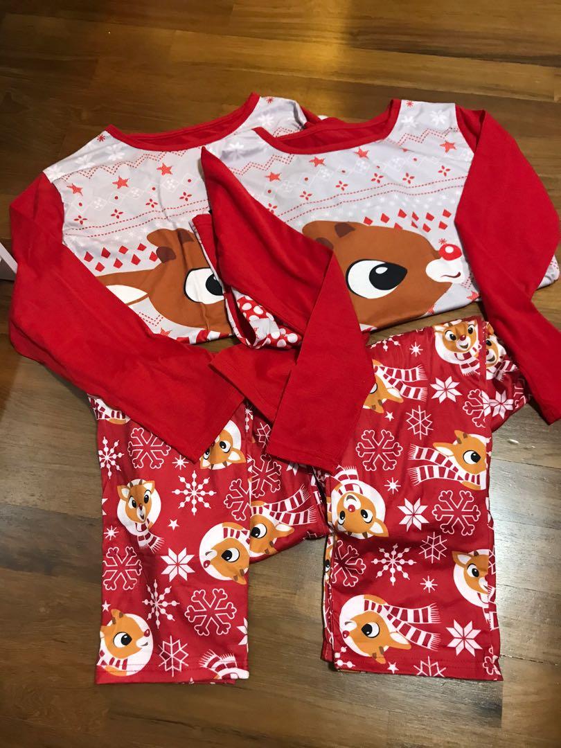 Rudolph christmas pajamas Clearance