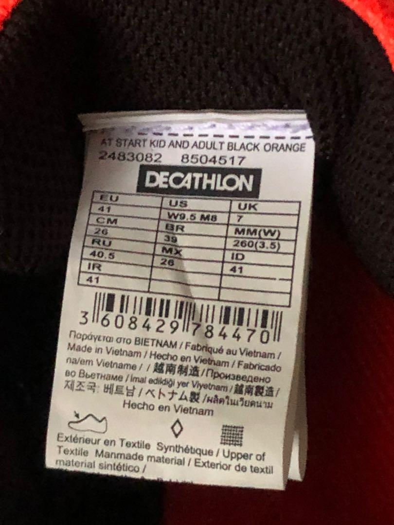 Decathlon track and field shoes almost new EU41, Women's Fashion