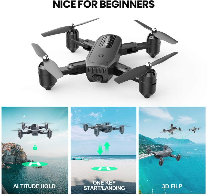 (Free Delivery) DEERC D30 Drone with Camera 1080P for AdultsLive Video