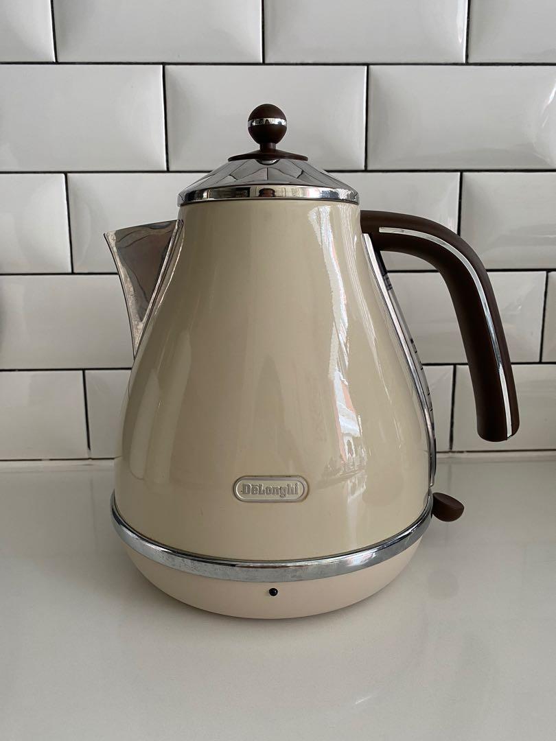 Delonghi Beige Kettle TV Home Appliances Kitchen Appliances Coffee Machines Makers on Carousell
