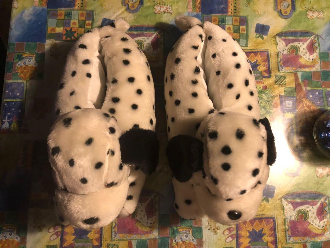 dalmatian slippers for adults