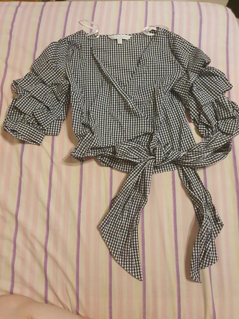 forever new wrap top