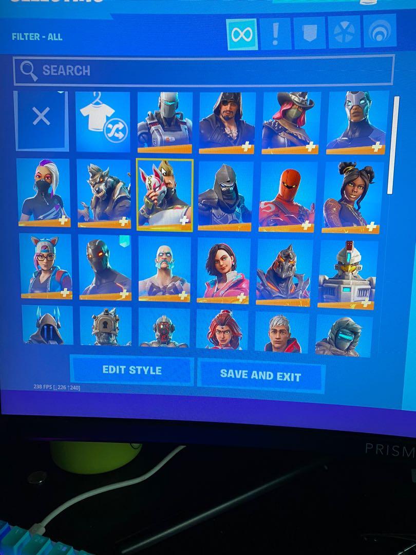 Fortnite Epic Games Account Read Description Can Trade For Valorant Account Also Video Gaming Gaming Accessories Game Gift Cards Accounts On Carousell