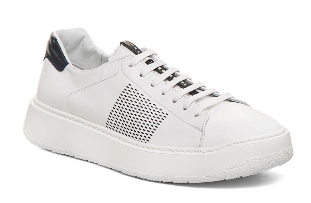 Fratelli Rossetti (Category: Sneakers) located in San Juan City. Submitted by privateitems (Listing ID 1055416309, Image 3). Description: **Premium Italian Leather Sneakers - Fratelli Rossetti** Elevate your style with these sophisticated white leather sneakers from prestigious Italian brand Fratelli Rossetti. These versatile designer shoes combine timeless elegance with modern comfort: - Crisp white premium leather upper with meticulous craftsma