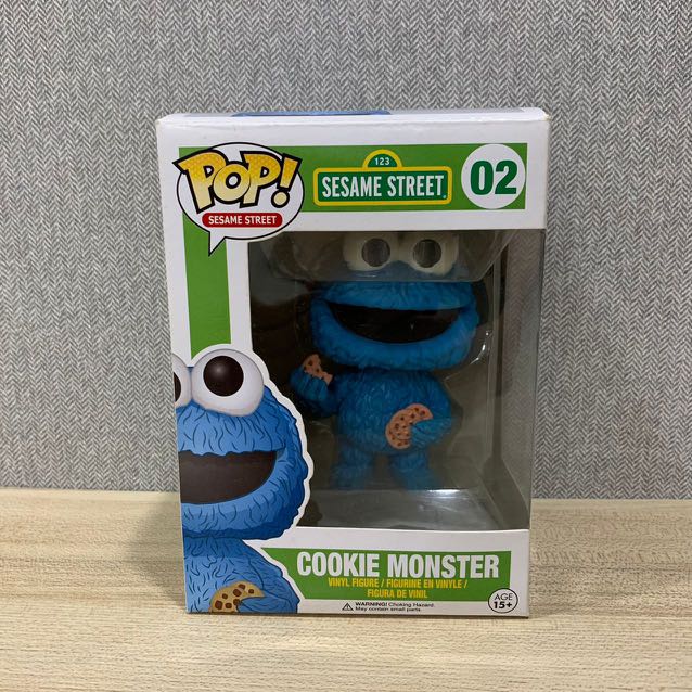 cookie monster pop figure