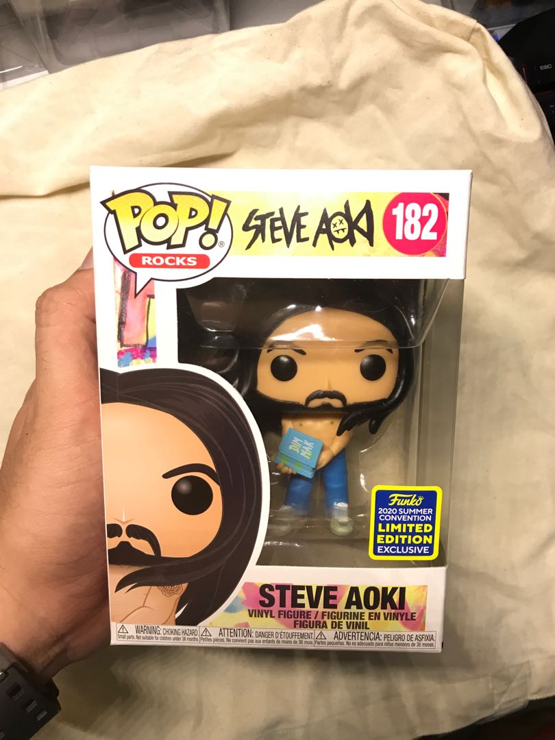 steve aoki pop figure