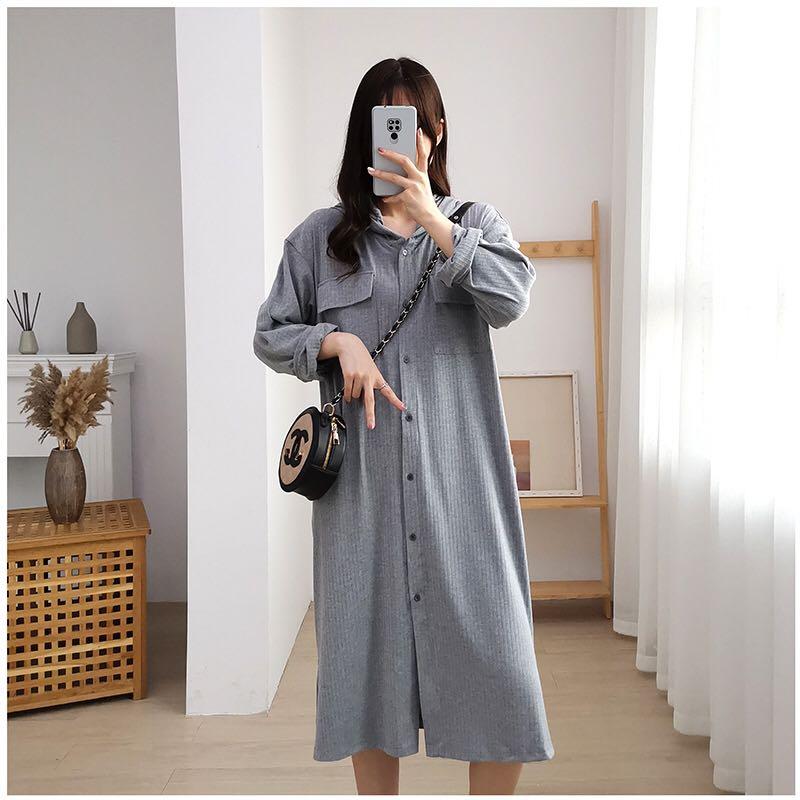 Gale’s Light Cotton Ribbed Knit Hoodie Polo Dress with Pockets (Category: Sleeveless) located in Singapore. Submitted by mommystote (Listing ID 1055602288, Image 6). Description: ✨ Gale’s Light Cotton Ribbed Knit Hoodie Polo Dress with Pockets ✨ Preorder •arrives in about two weeks Preppy and classic polo tee dress in a light cotton fabric. Exudes a sporty style with the hoodie design. Ribbed line details also give the dress a unique finishing to