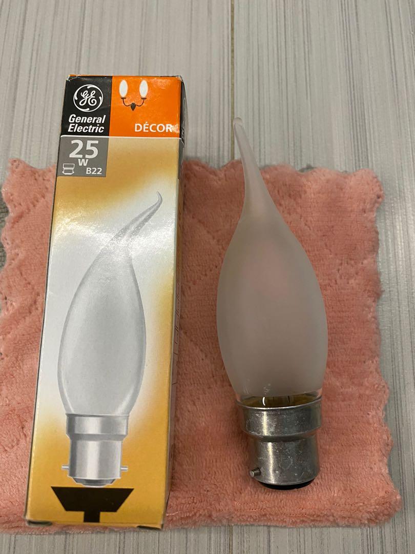 10x 6W E14 SES Daylight White 6500K LED Bent Tip Candle Light Bulb Lamp 