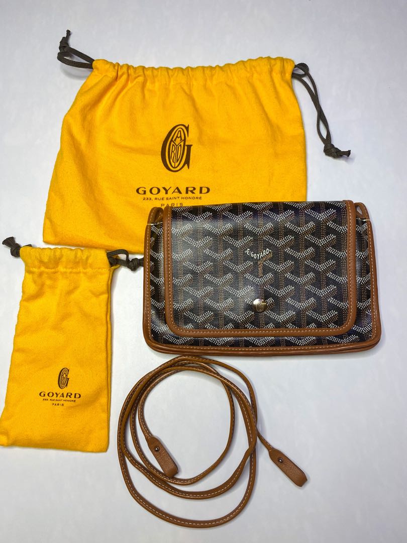 Goyard Orange Goyardine Canvas Plumet Crossbody, myGemma, CH