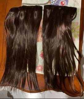 Hair Extension with clip synthetic 
