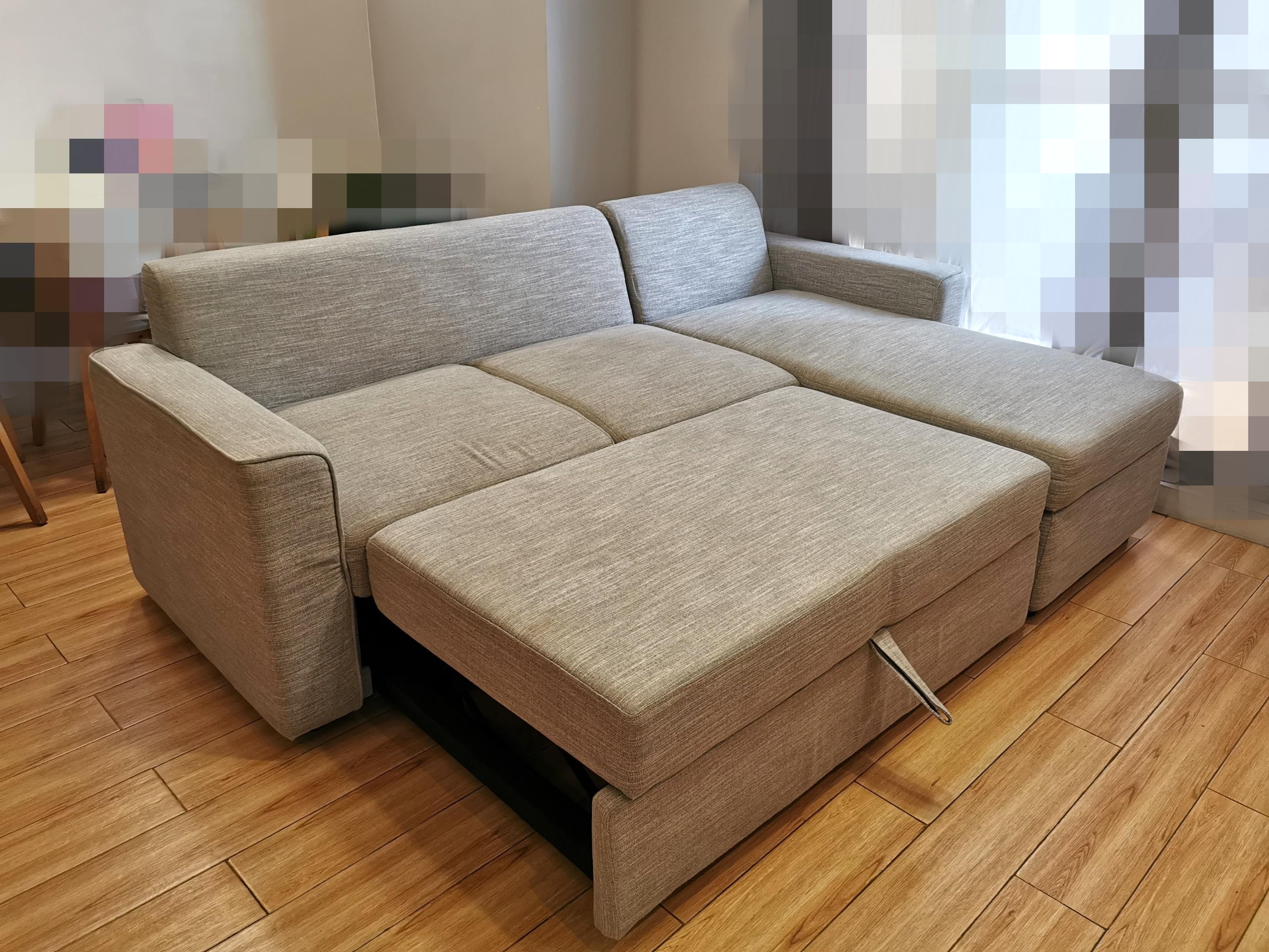 PREOWNED Hamilton LShaped Sofa Bed with Storage, Furniture & Home Living, Furniture, Sofas on