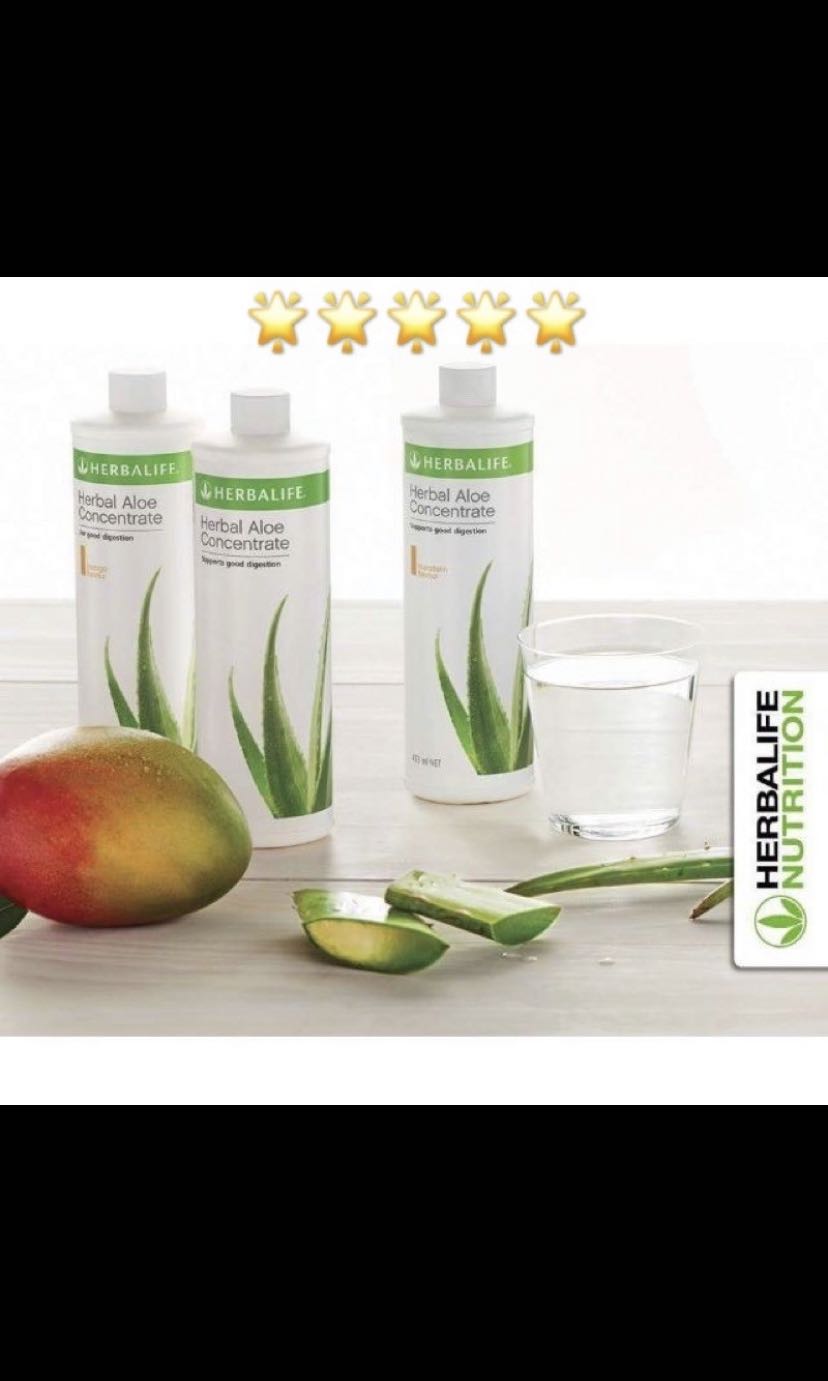 ALOE VERA CONCENTRATE HERBALIFE BENEFITS visual data 7