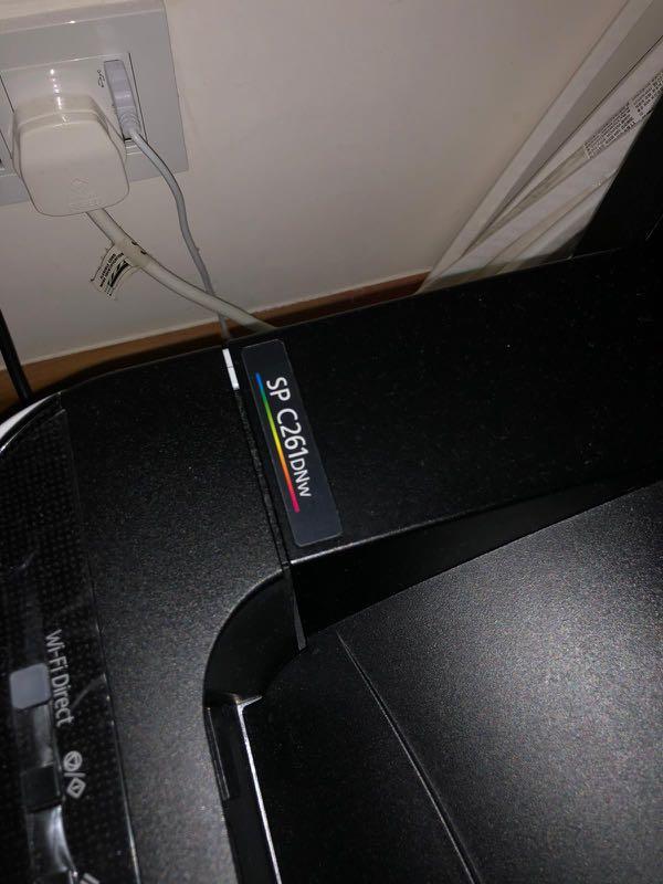 ricoh sp c261dnw laser printer