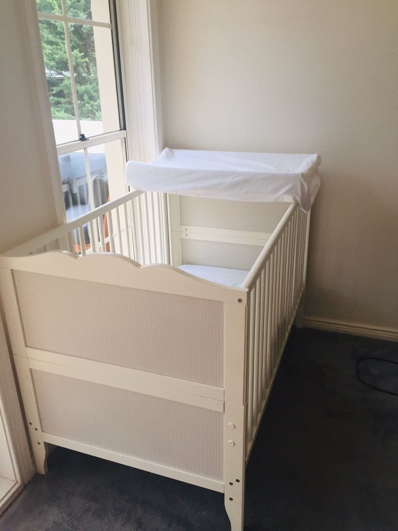 IKEA hensvik cot, Babies & Kids, Cots & Cribs on Carousell