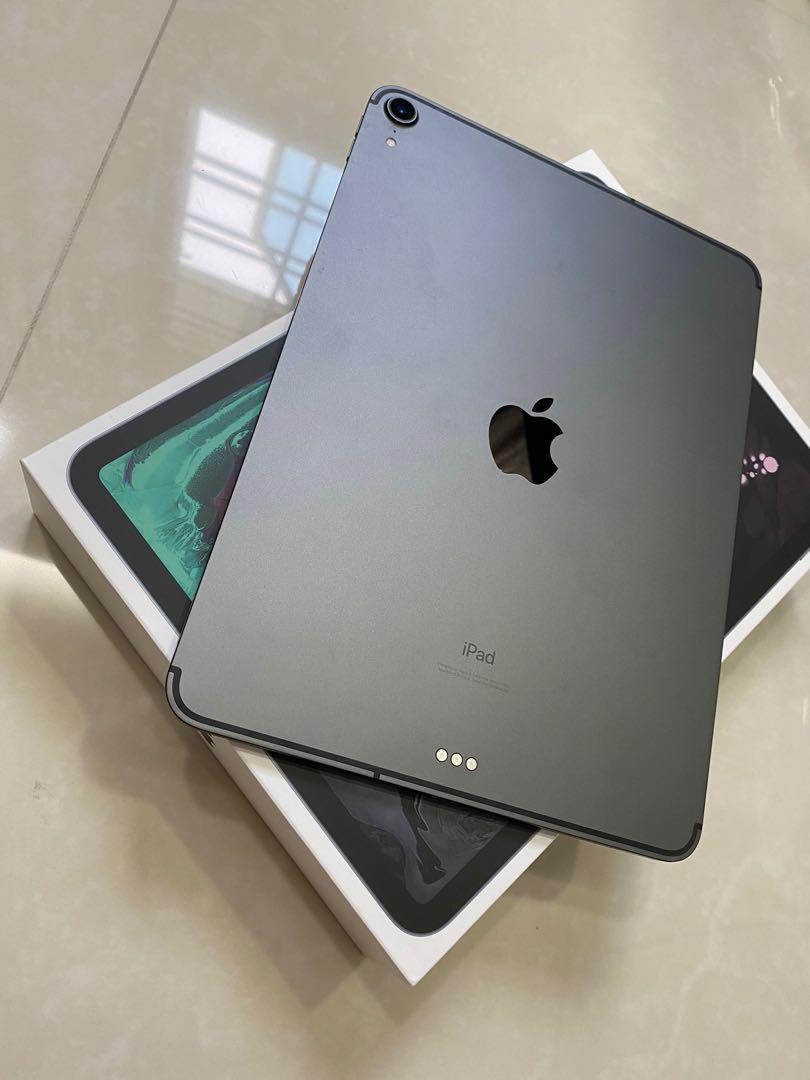Applecare Ipad Pro 11 Inch Wifi Cellular 256gb Space Gray W Full Box Mobile Phones Tablets Tablets On Carousell