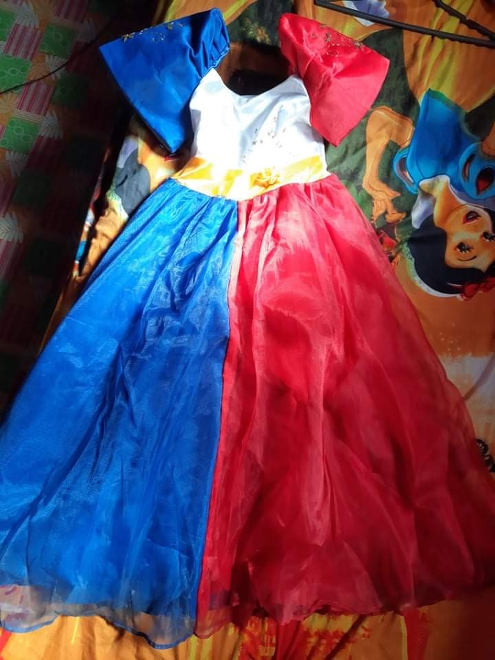 KIDS FILIPINIANA GOWN