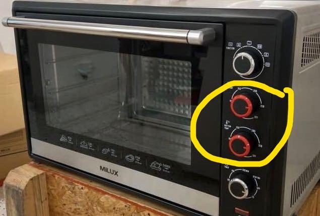 LATEST MODEL Milux MOT 120 Large Capacity Electric Oven Price Negotiable