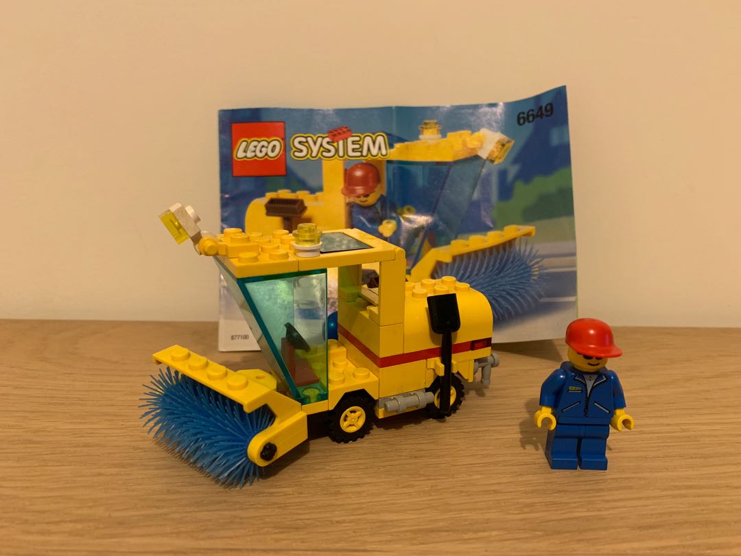 Lego street sweeper discount 6649