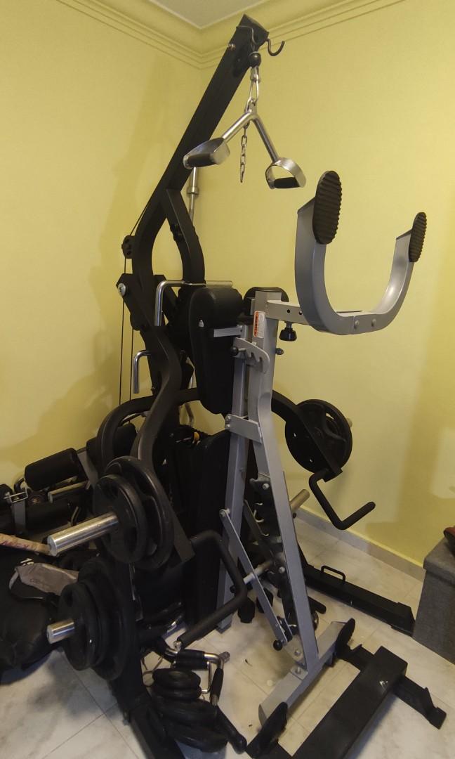 Leverage gym top machine