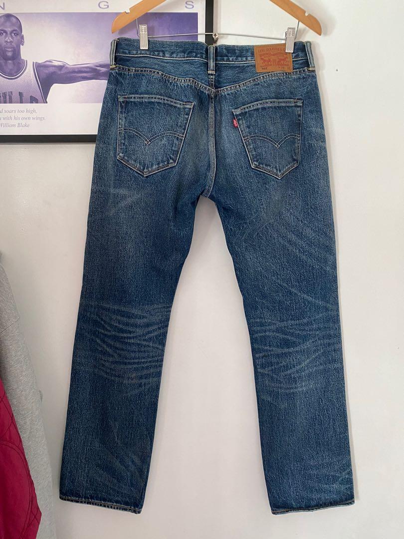 levis 501 leather patch