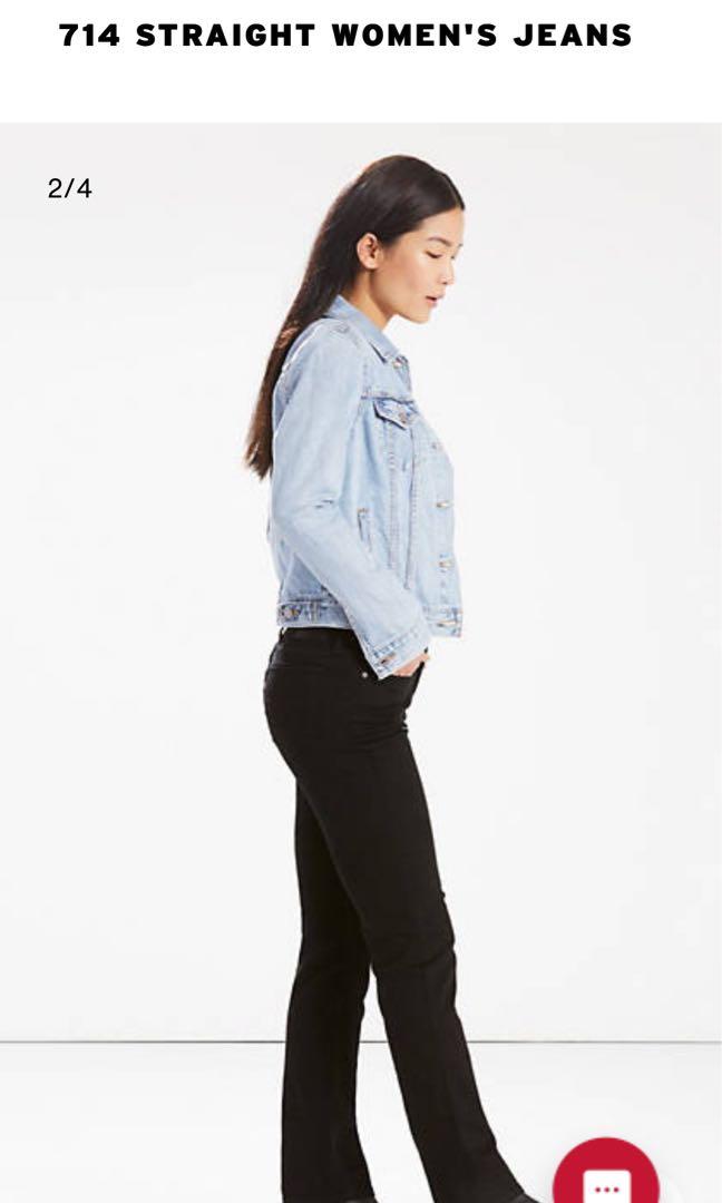 Levi strauss 714 straight best sale