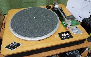 Marley Stir It Up Wireless Bluetooth Turntable Vinyl Plaka Record Player