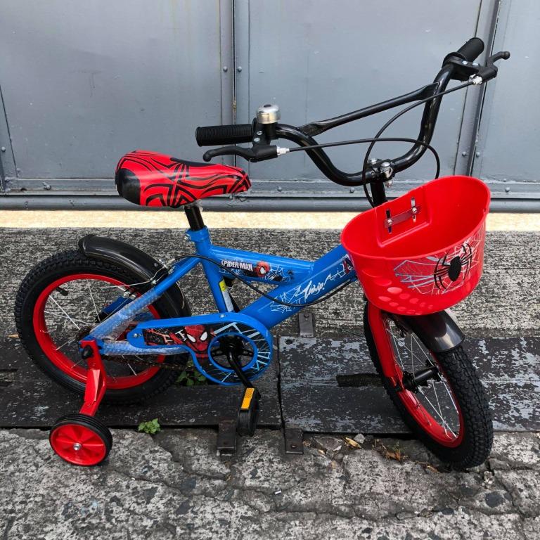 spiderman 40cm bike