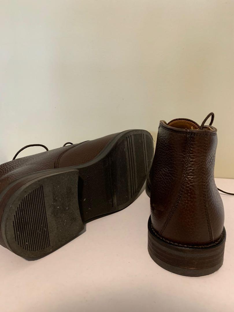 Massimo dutti white clearance nappa ankle boots