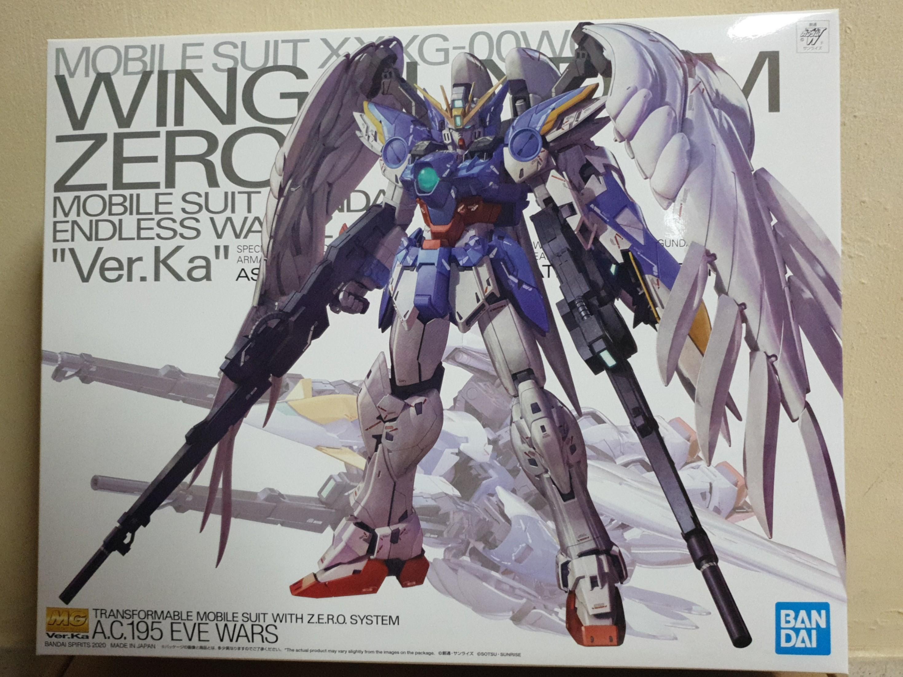 Mg Wing Zero Gundam Ew Ver Ka Toys Games Bricks Figurines On Carousell