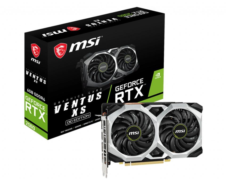 Msi Geforce Rtx 60 Ventus Xs 6g Oc V1 Electronics Computer Parts Accessories On Carousell
