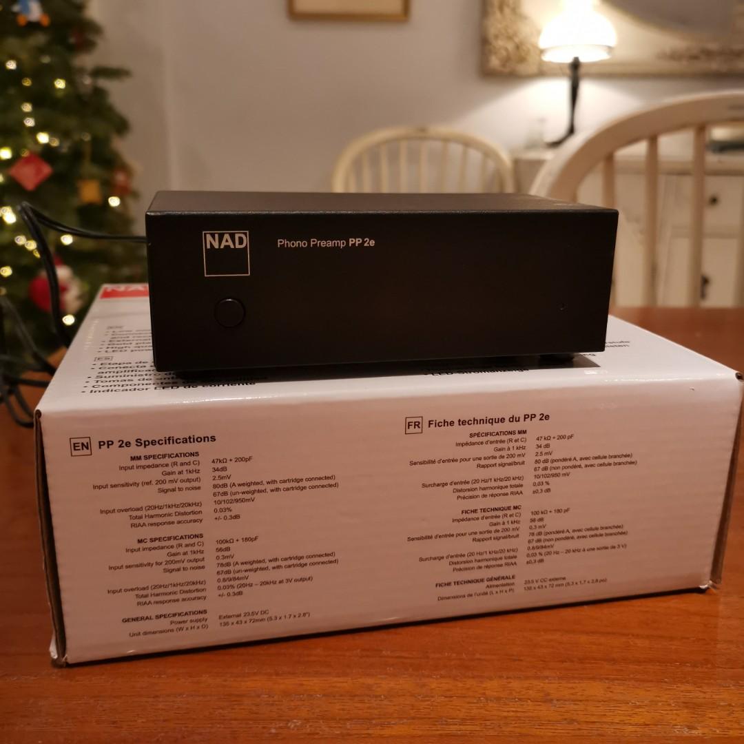 NAD PP2e Phono Preamplifier, 音響器材, 可攜式音響設備 Carousell