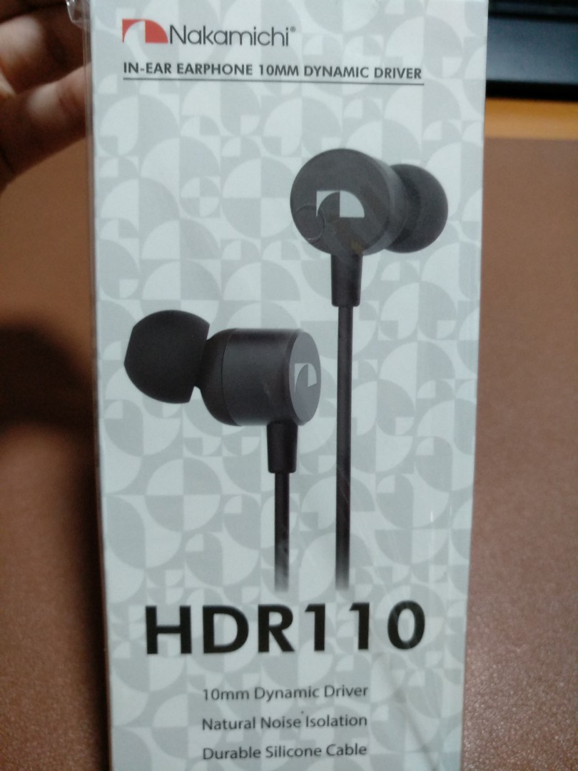 nakamichi hdr110 wired earphones