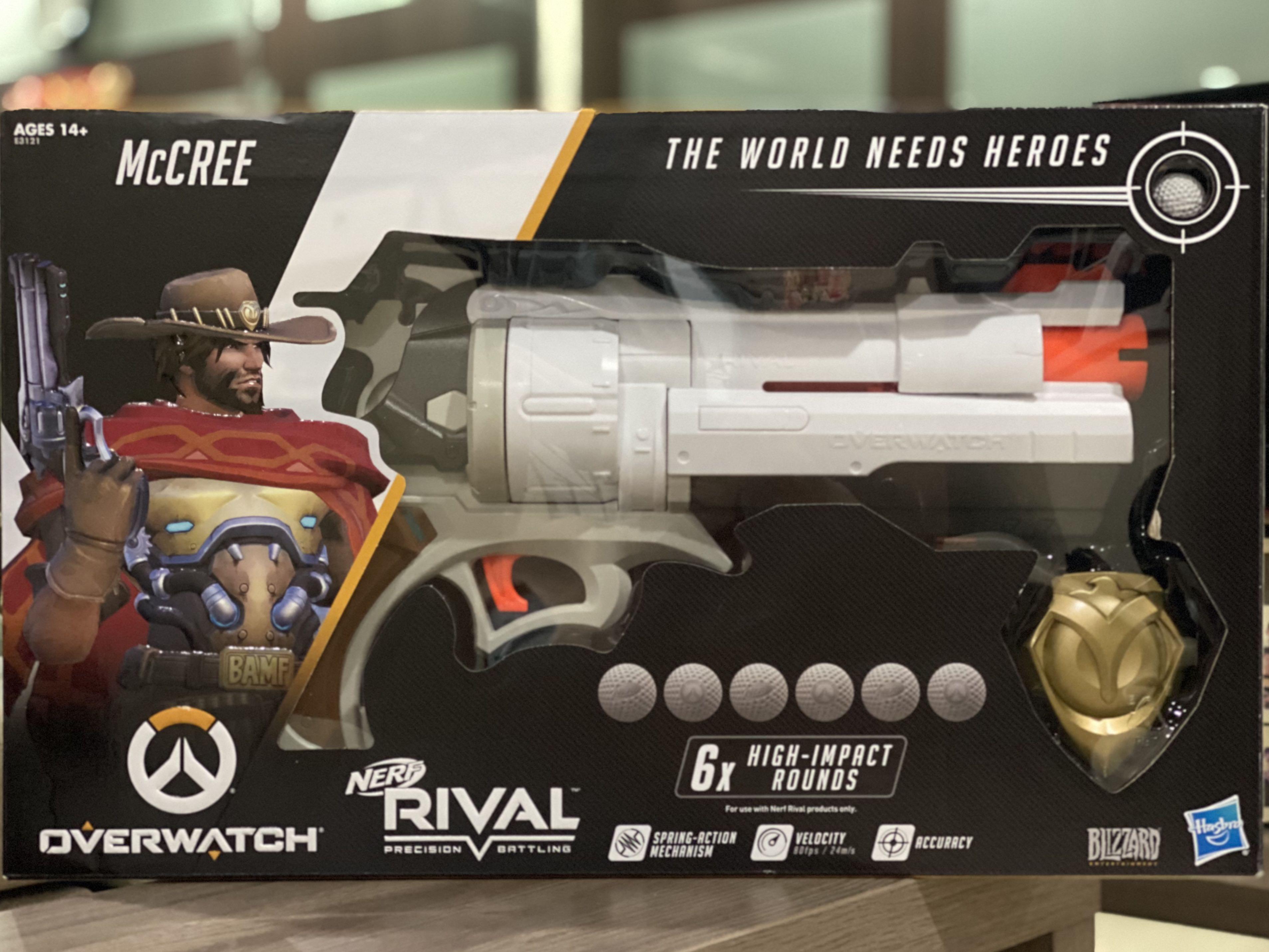Nerf Rival Mccree, Hobbies Toys, & Games on Carousell