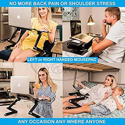 Desk york adjustable laptop stand deals