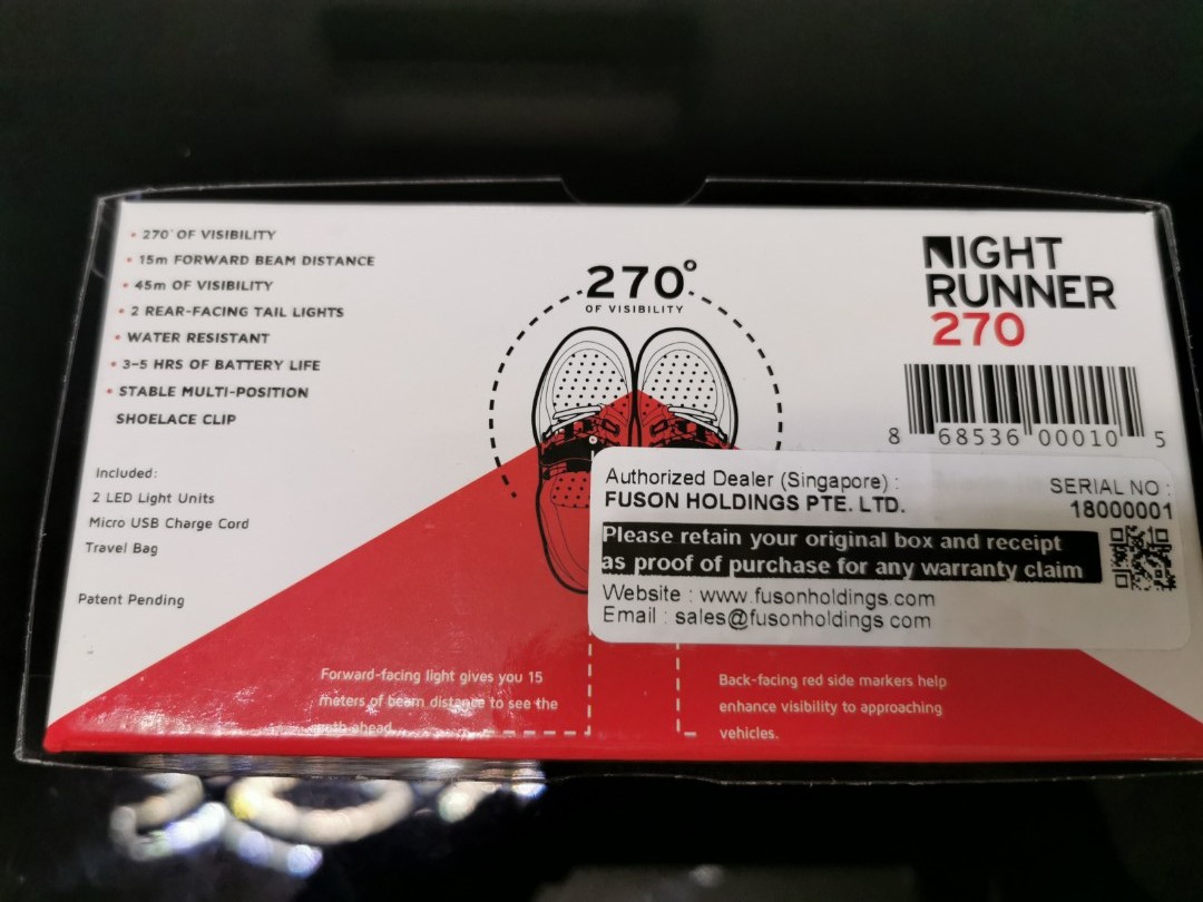 night runner 270 website