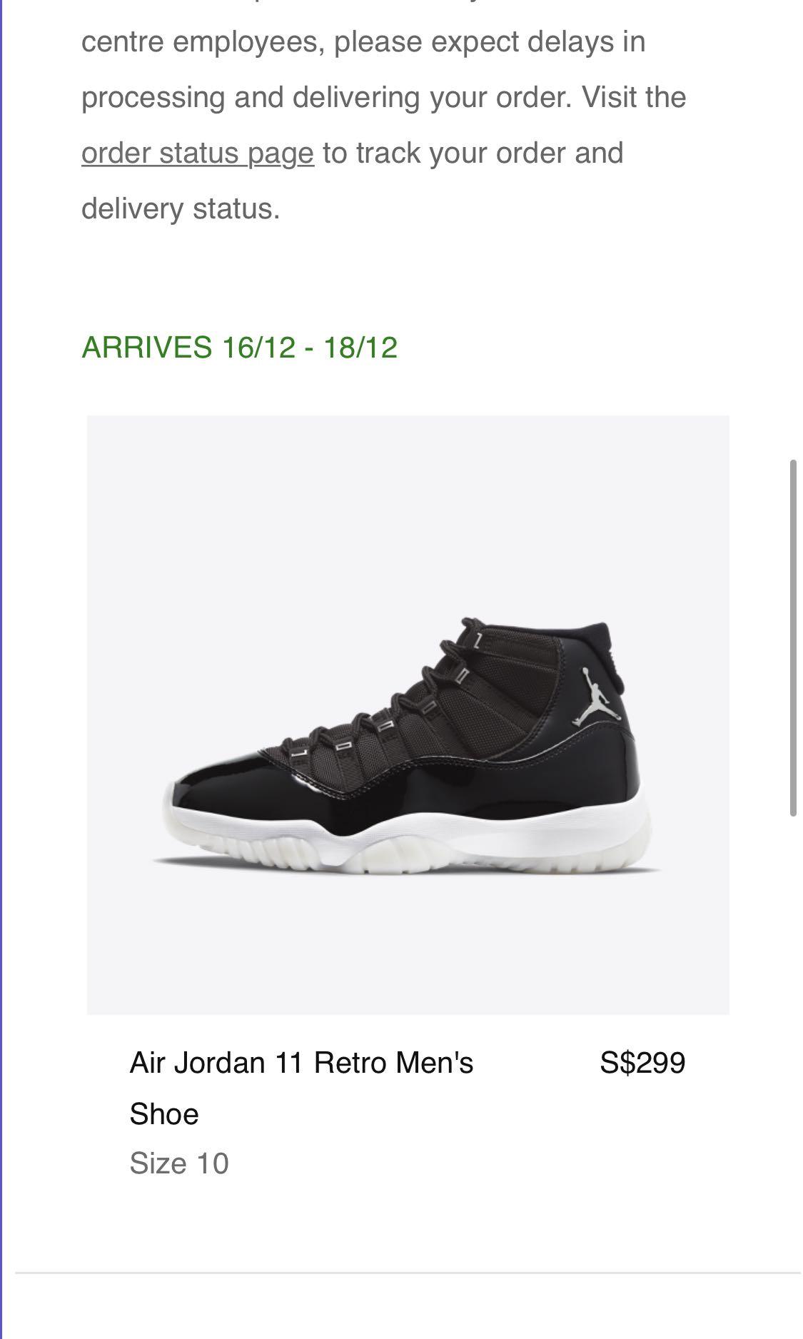 Nike Air Jordan 11 Jubilee Men's US10, Men's Fashion, Footwear, Sneakers on  Carousell