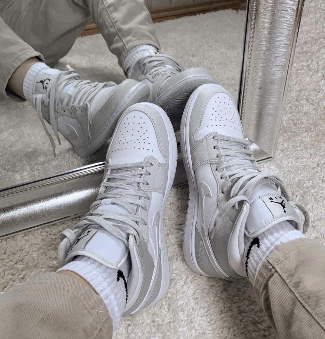 Grey camo jordan 1 online