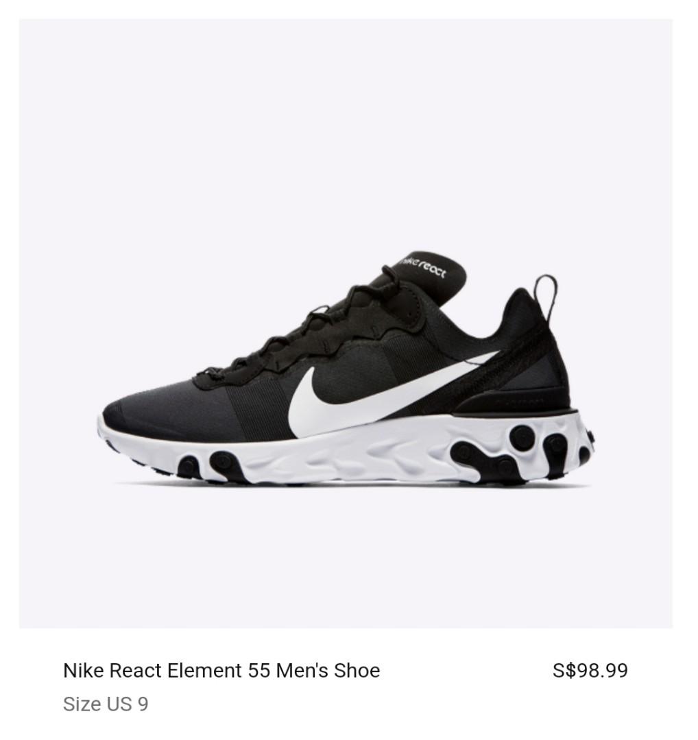 Nike react element 55 for men clearance