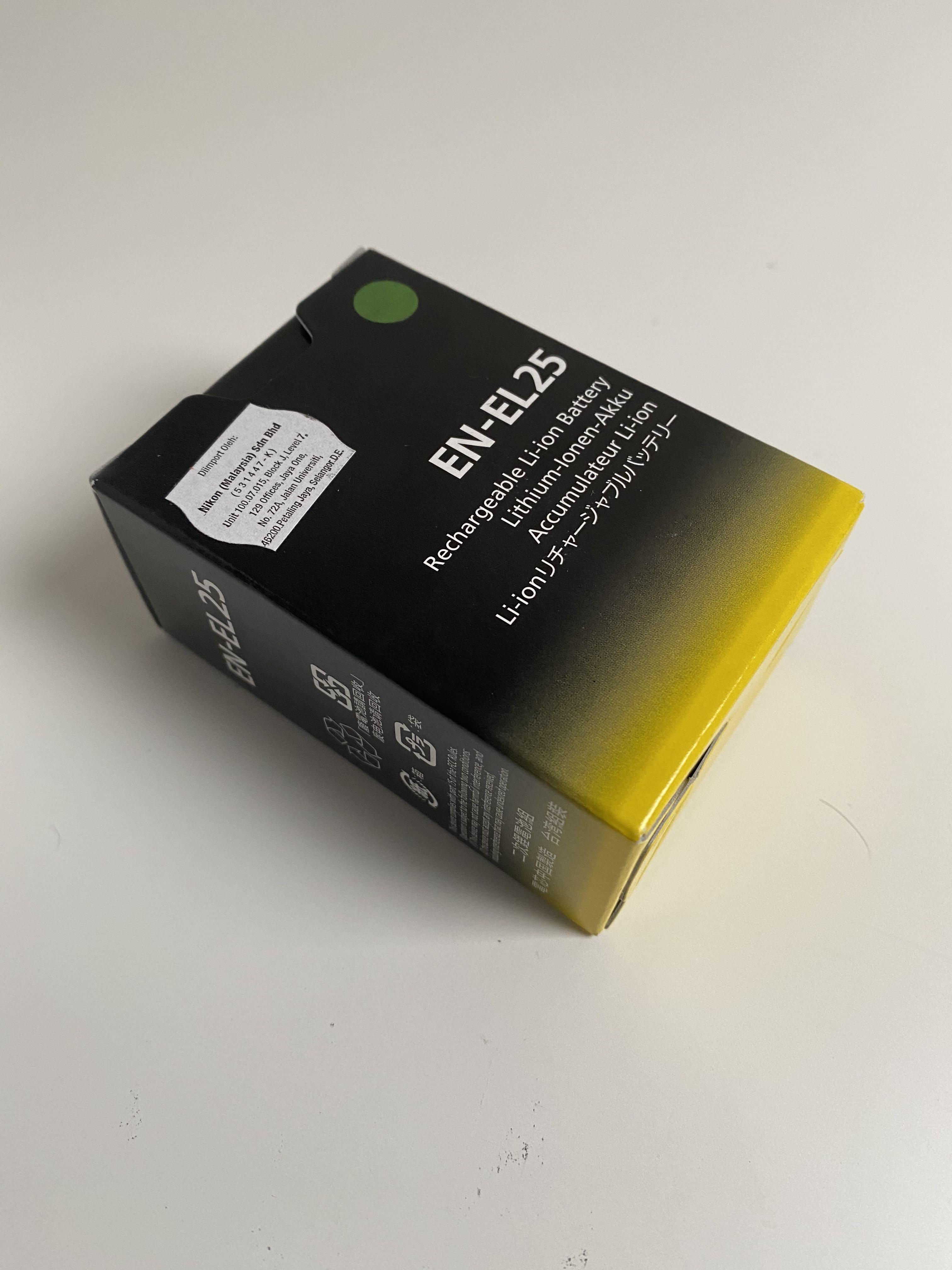Nikon Z50 Battery En-El25, Photography, Lens  Kits on Carousell
