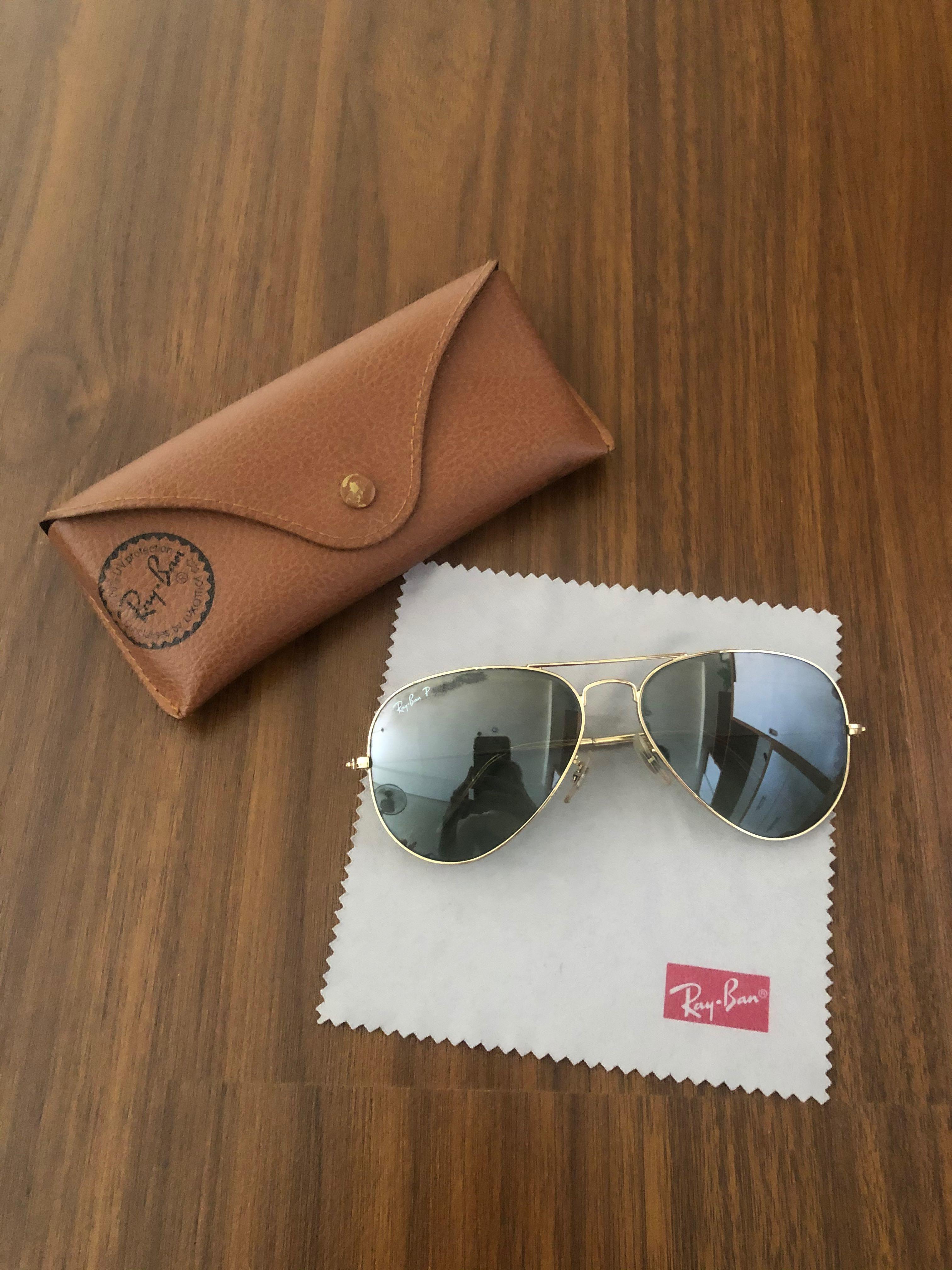 Original Ray Ban Aviator Large Polarized Sunglasses Luxury Sneakers Footwear On Carousell Original Ray Ban Aviator Large Polarized Sunglasses Luxury Sneakers Footwear On Carousell