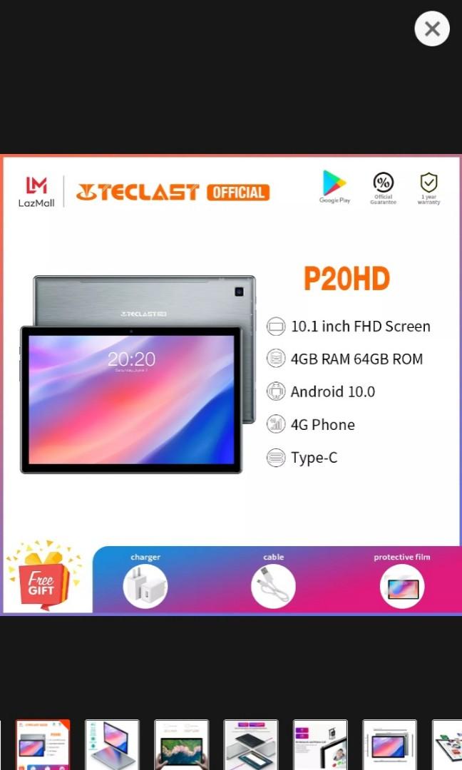 Phd Tablet Teclast Mobile Phones Gadgets Tablets Android On Carousell