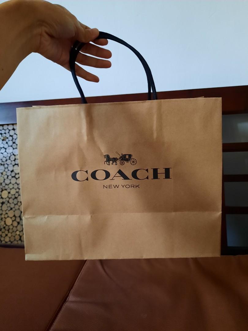 Paperbag coach clearance asli