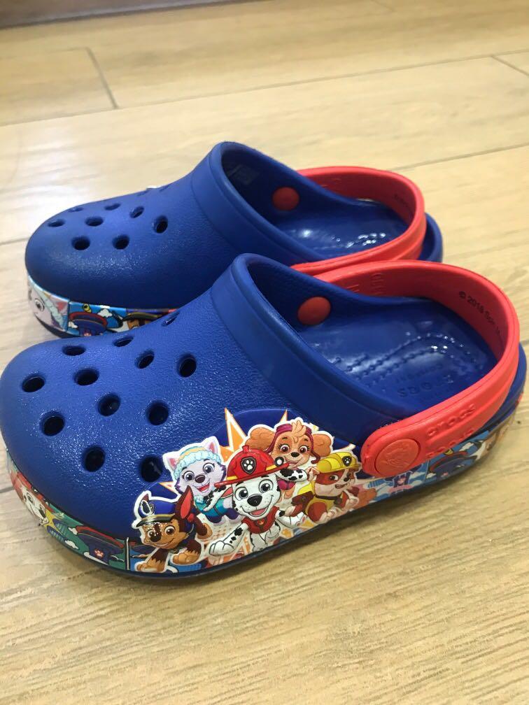 Paw patrol crocs size 7 clearance